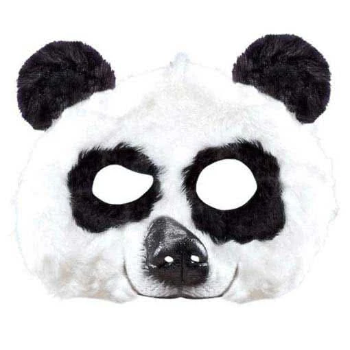 Panda Maske Aus Plüsch