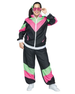 80er Jahre Bad Taste Trainingsanzug Plus Size