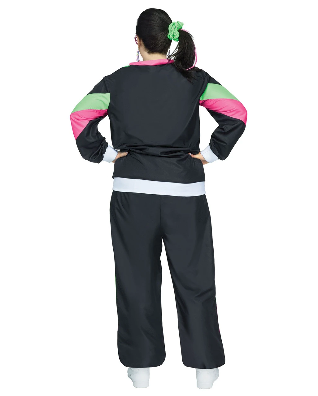 80er Jahre Bad Taste Trainingsanzug Plus Size – Bild 2
