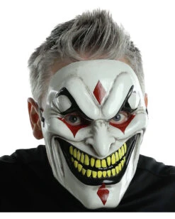 Evil Jester Clownmaske