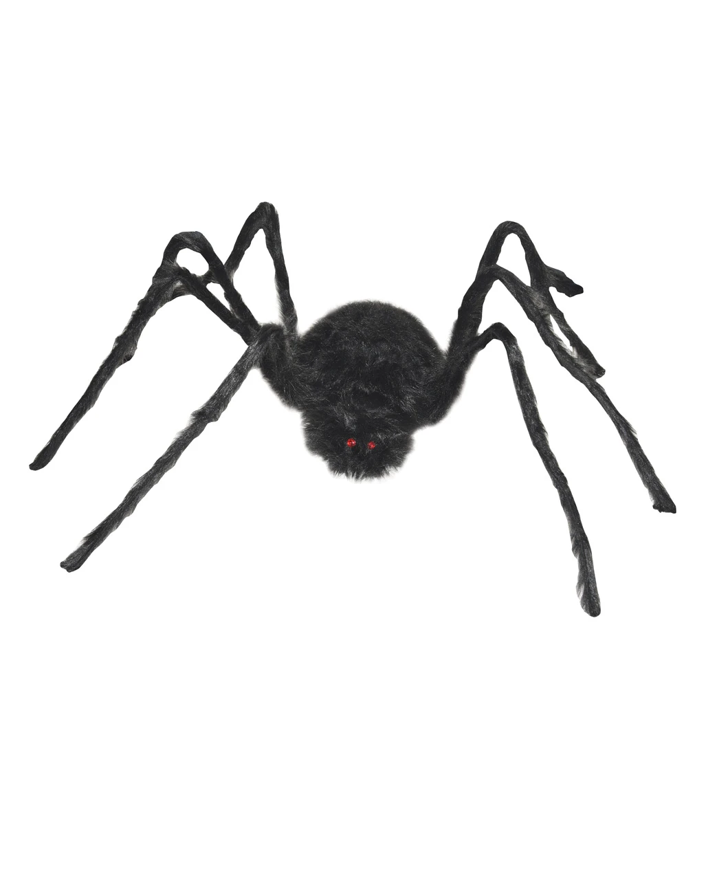 Schwarze Monsterspinne Mit Fell 200 Cm
