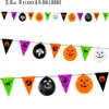 Halloween Girlande Mit Flaggen & Ballons