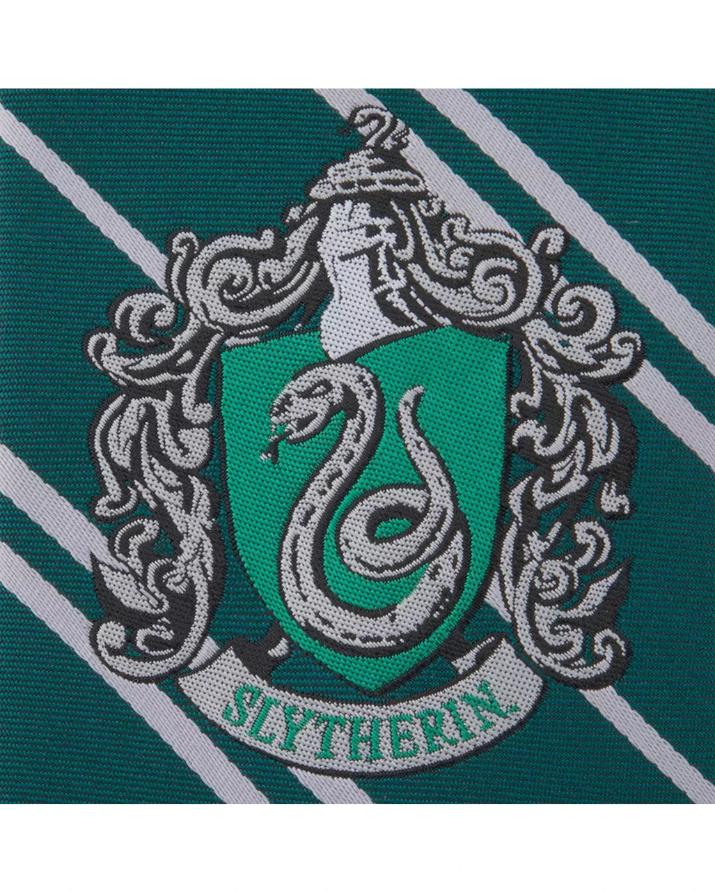 Harry Potter Slytherin Krawatte Mit Hauswappen – Bild 2
