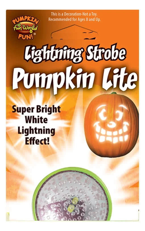 Blitzendes Kürbis Stroboskop