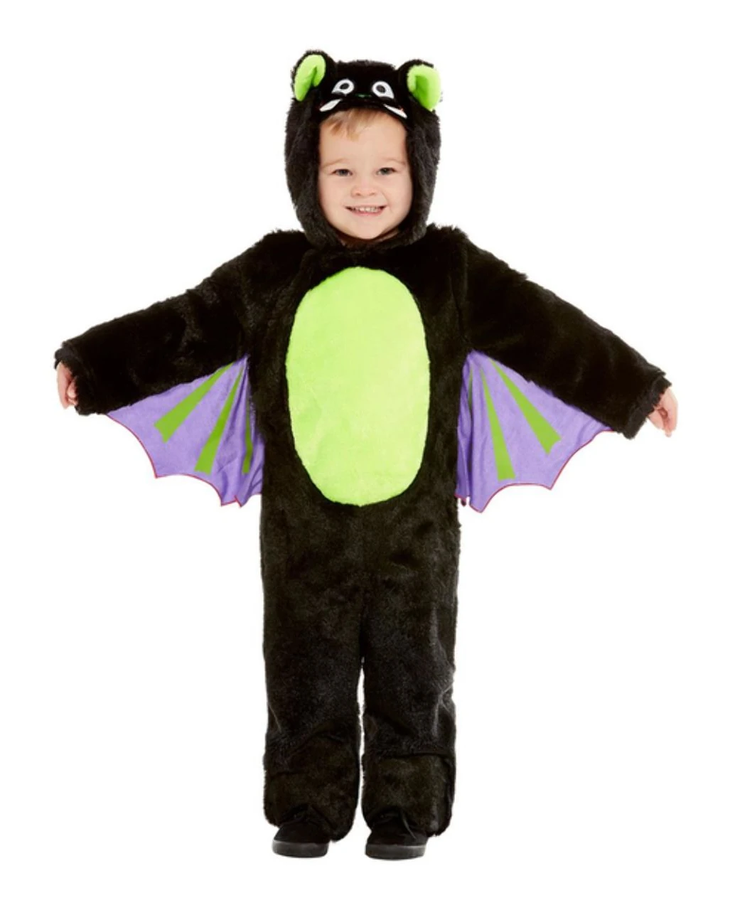 Flauschiger Fledermaus Onesie Für Kinder