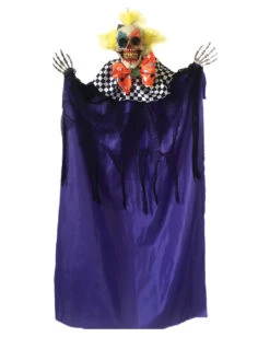 Lächelnder Killerclown Hängefigur 95cm