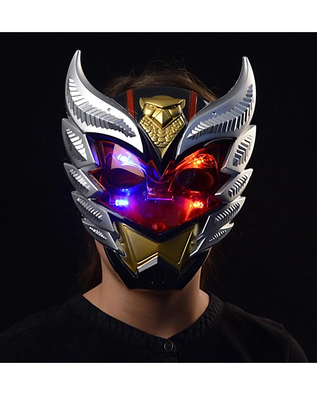 Kinder Maske Roboter Mit Licht – Bild 2