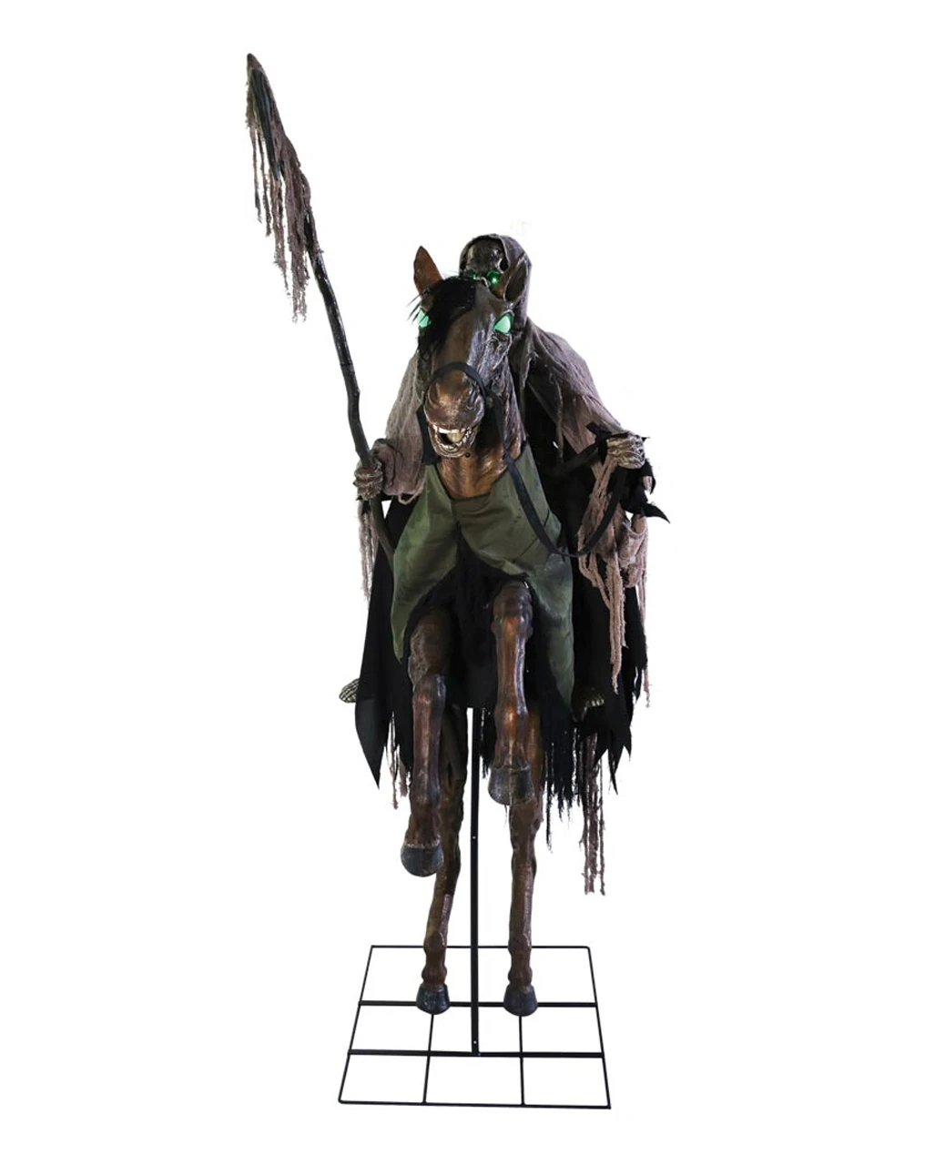 Reitender Tod Halloween Animatronic – Bild 3