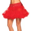 Roter Leg Avenue Petticoat